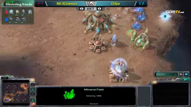 Genius vs Gilja (PvT) Set 1 2010 Open Season 2 GSL - Starcraft 2 смотреть онлайн
