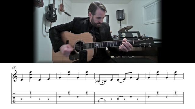 I Saw the Light - Carter Style Flatpicking Guitar Lesson (Sheet Music + TAB) смотреть онлайн