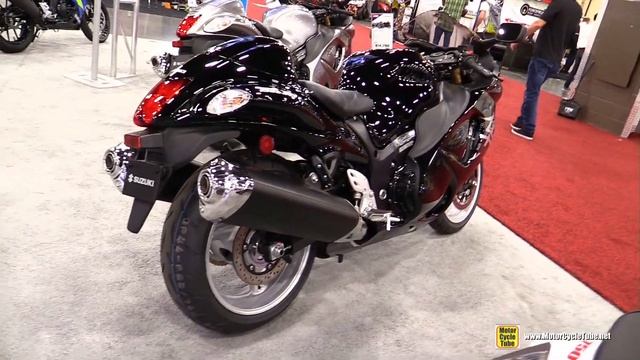 2019 Suzuki Hayabusa GSXR 1300 - Walkaround - 2018 AIMExpo Las Vegas смотреть онлайн