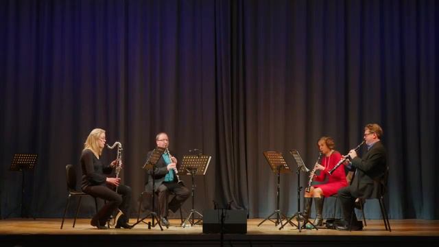 Flying Theme from E.T. arranged for Clarinet Quartet смотреть онлайн