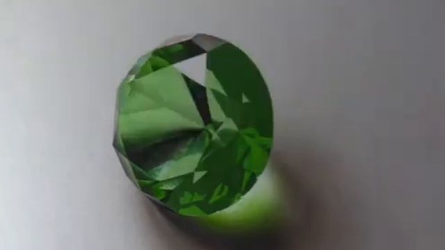Как нарисовать красивый 3D изумруд ? смотреть онлайн