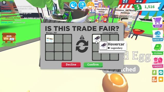 IS THIS TRADE FAIR??? Adopt Me | Roblox смотреть онлайн