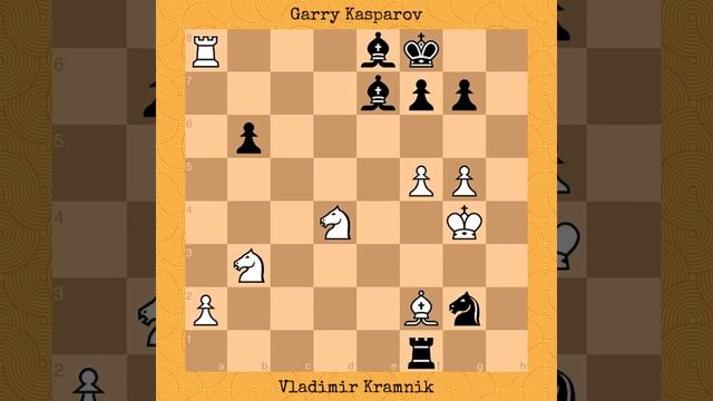 Vladimir Kramnik Vs Garry Kasparov | World Championship Match (Game 4), 2000 #chess #chessgame