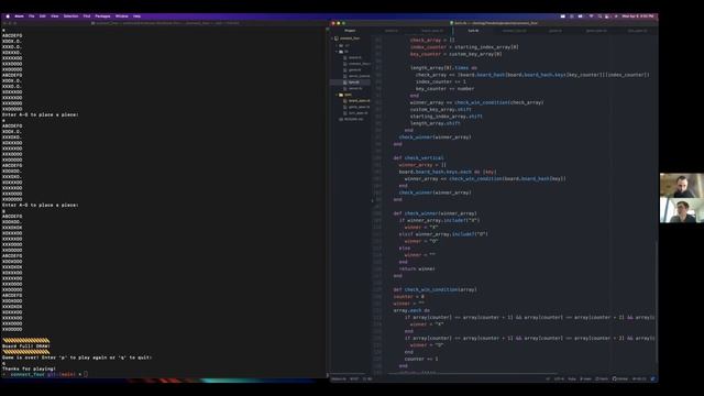 Andrew K, Jim R Connect 4 walkthrough смотреть онлайн