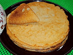 Блины овсяные без молока