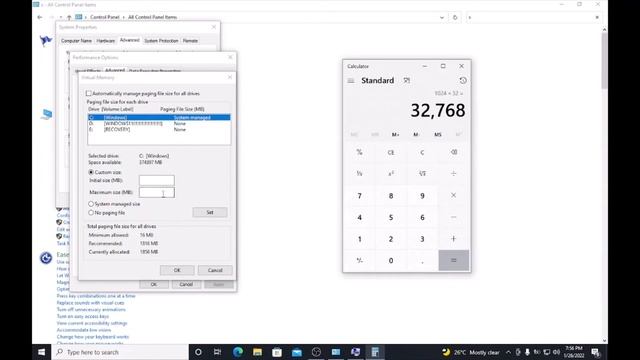 How to extend page file in windows 10 смотреть онлайн
