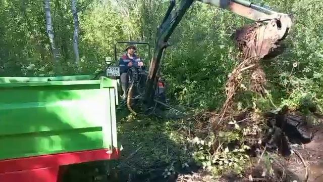 Погрузка чернозёма смотреть онлайн