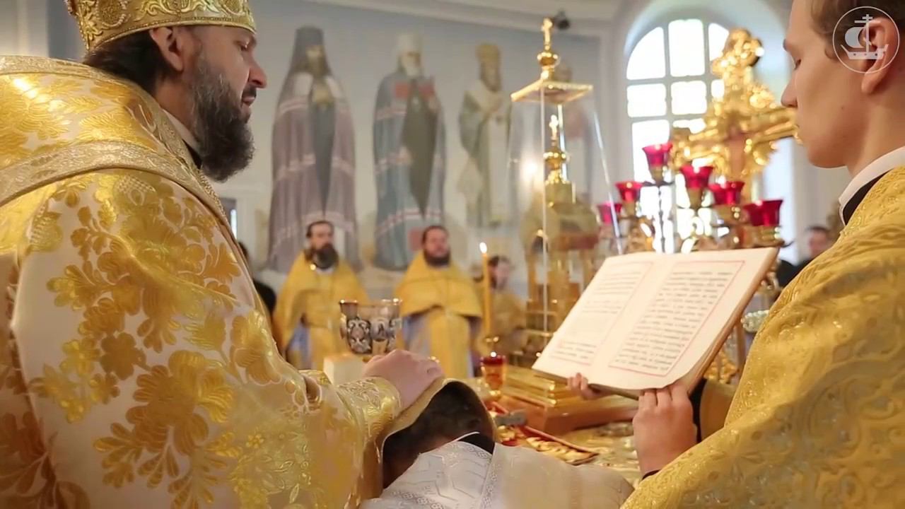 Хиротония во диакона Евгения Клыкова / The Ordination to diaconate Eugene Klykov смотреть онлайн
