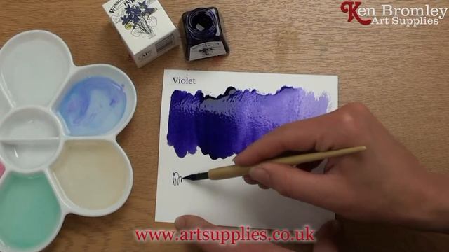 Winsor & Newton Drawing Ink Violet 688 смотреть онлайн