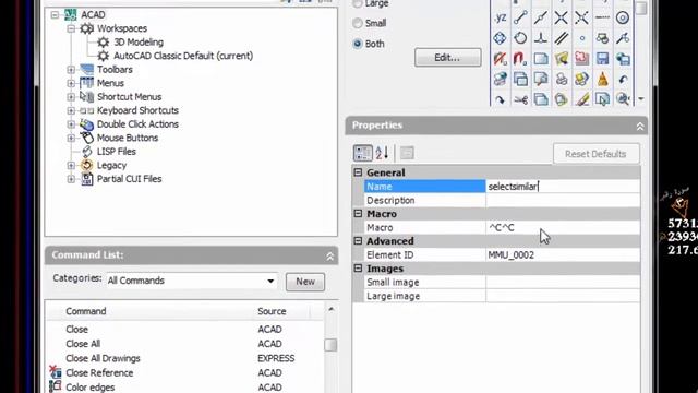 Lesson 12 $ Add selectsimilar in Autocad 2007 смотреть онлайн