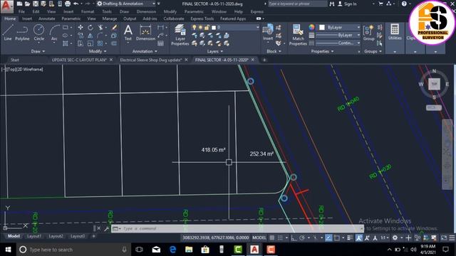 How to show any plot area with Auto lisp in AutoCAD. смотреть онлайн