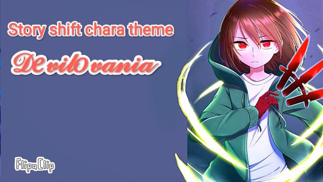 Story shift chara theme Devilovania undertale aus смотреть онлайн