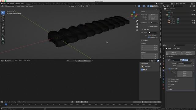 Array Modifier with Instances in Blender EP41 смотреть онлайн