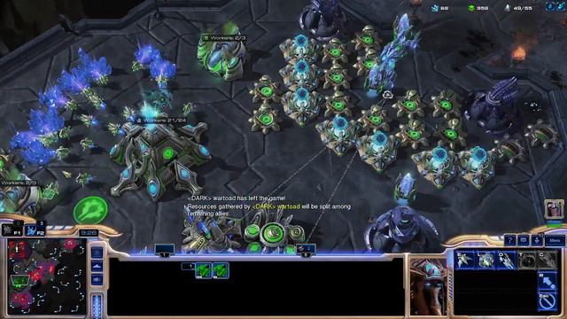 Last Man Standing! Starcraft 2 Slaying Fields Map with Zombie Team Survival Mod смотреть онлайн