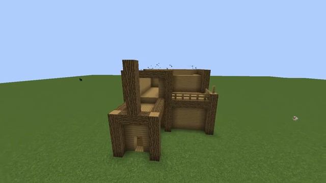 ✪ СТАРТОВЫЙ ДОМ ДЛЯ ДВУХ ДРУЗЕЙ В МАЙНКРАФТ БЕЗ МОДОВ | МАЙНКРАФТ ПОСТРОЙКИ, ОДНОЙ КОМАНДОЙ