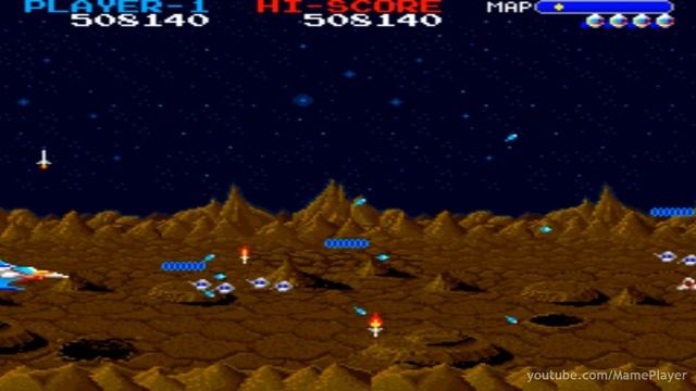 Exzisus 1987 Taito Mame Retro Arcade Games смотреть онлайн