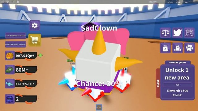 Роблокс СИМУЛЯТОР КОНФЕТ и САМЫЙ СИЛЬНЫЙ БОСС В ИГРЕ! = ROBLOX на русском смотреть онлайн