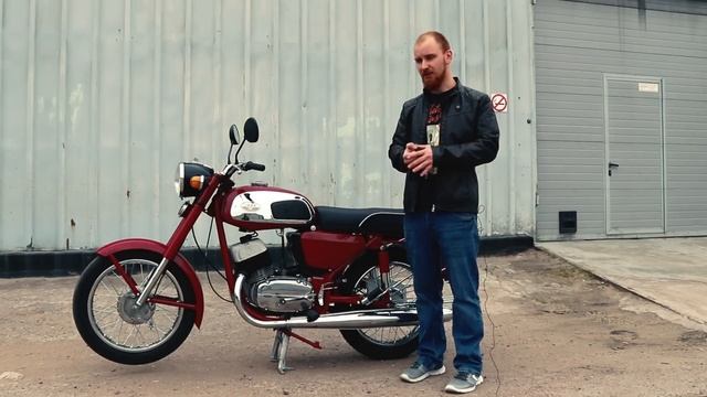 Мотоцикл Ява 634.01 от мотоателье Ретроцикл. смотреть онлайн