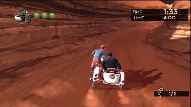 The Adventures of Tintin - Regular Sidecar Race Challenge смотреть онлайн