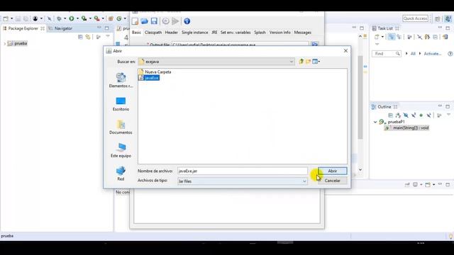 java poo exportar runnable o ejecutable en java смотреть онлайн