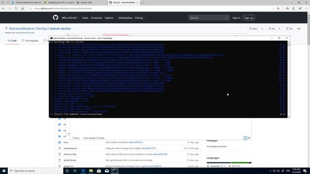Doing several actions using Docker commands [AKSDD Demo 3 - Lesson 3 - Module 2] смотреть онлайн