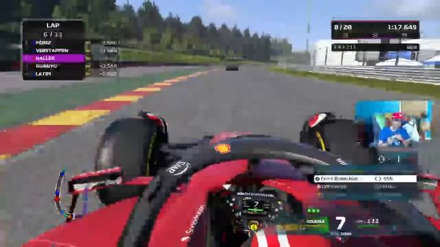 F1 2022 Ferrari Career Mode Part 10: THE FIGHT IS ON! | Belgian GP смотреть онлайн