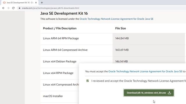 01 Instalando o Java 16 no Windows 10 смотреть онлайн
