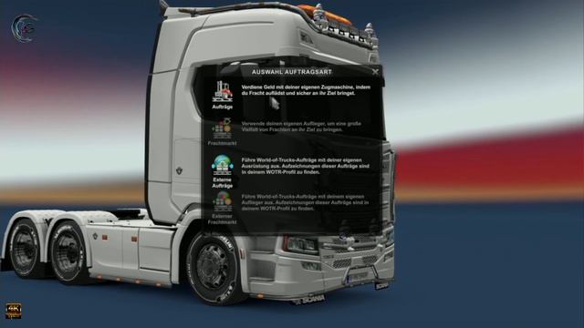 Euro Truck Simulator 2 (1.47.2.6s) (ETS2) + Rusmap 2.47 - fast hätte es heute kein Video gegeben😦 смотреть онлайн