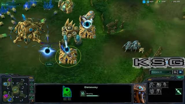 Jukka & Navi 2v2 PP V ZT SC2 смотреть онлайн