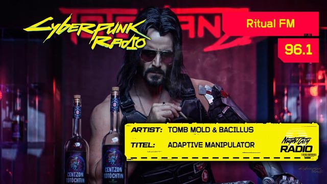 Tomb Mold & Bacillus - Adaptive Manipulator [96.1 Ritual FM] Cyberpunk 2077 смотреть онлайн