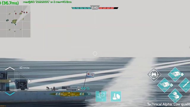 Sverdlov-class Gameplay - War Thunder Edge / Mobile смотреть онлайн