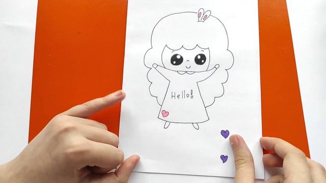 Kawaii РИСУНКИ|Как нарисовать КАВАЙНУЮ ДЕВОЧКУ-ЗАЙКУ|DiY KAWAII смотреть онлайн