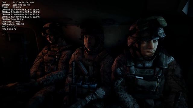 Battlefield 3 gameplay PC HD - i5 3570K - MSI GTX 670 Power Edition смотреть онлайн