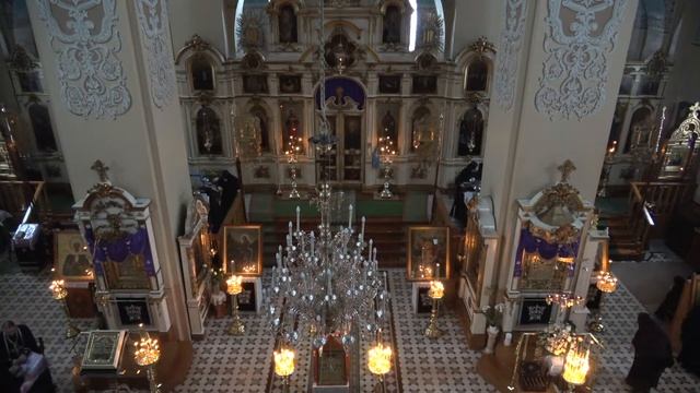 01.04.2023. Суббота. Божественная Литургия. Суббота Акафиста. Похвала Пресвятой Богородицы смотреть онлайн