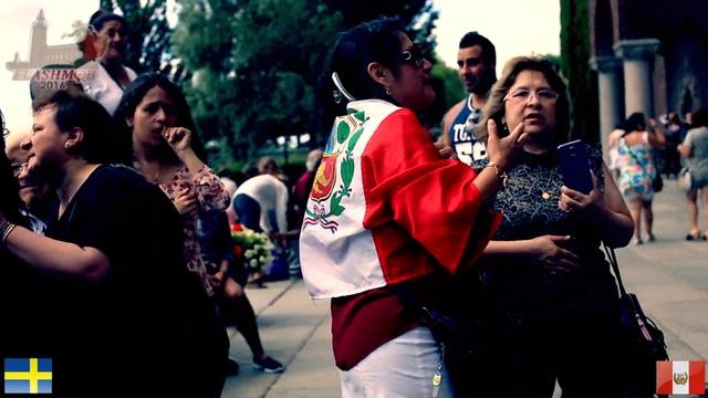 4to flashmob de marinera norteña en suecia смотреть онлайн
