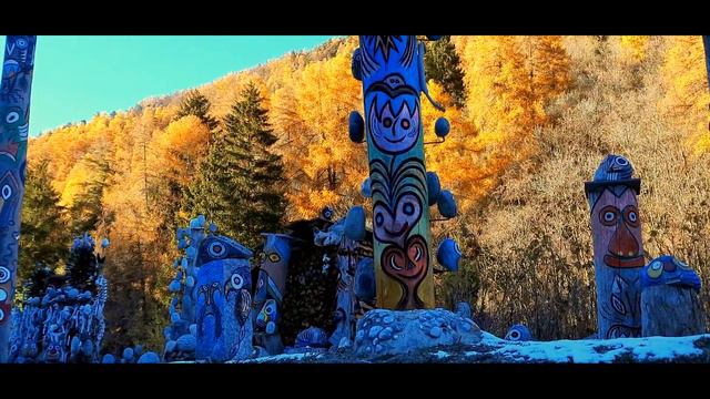 Волшебные снежные Альпы Италии // Шаманизм (как стиль жизни) и Тотемы (как искусство и творчество) смотреть онлайн