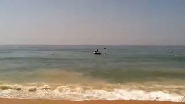 Водный мотоцикл, плохое начало!!! Albufeira Portugal смотреть онлайн