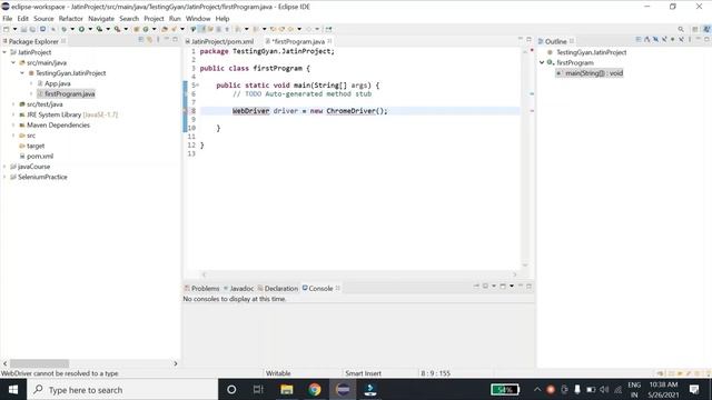 Creating first Selenium Project | Java Project | Maven Project #TestingGyan #Selenium #Automation смотреть онлайн