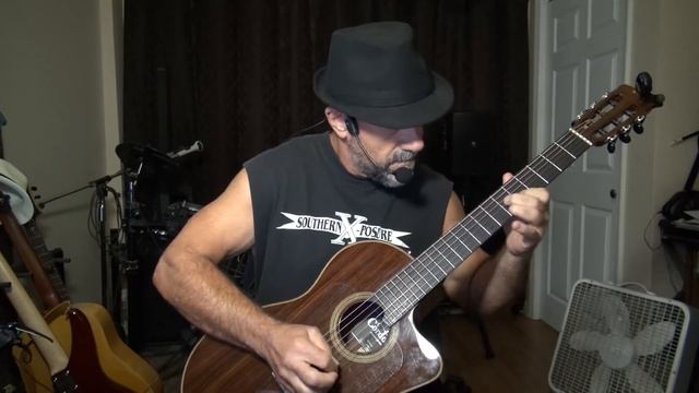 Tango Flamenco Guitar - A minor Cover by Beach Bar Louie смотреть онлайн