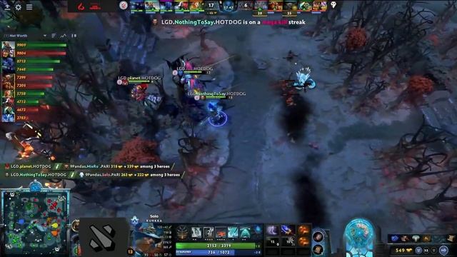 LGD vs 9PANDAS - Game 2 - PLAYOFFS ELIMINATION - TI12 - THE INTERNATIONAL 2023 DOTA 2 смотреть онлайн