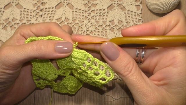 Ажурный квадратный мотив #26. Стрелочки. Мастер-класс. смотреть онлайн