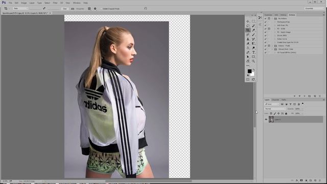How to Extend The Background of an Image in Photoshop CC смотреть онлайн