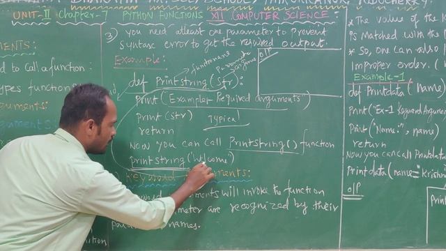 XII Computer science Unit 2 Chapter 7 Functions Arguments Part 2 смотреть онлайн