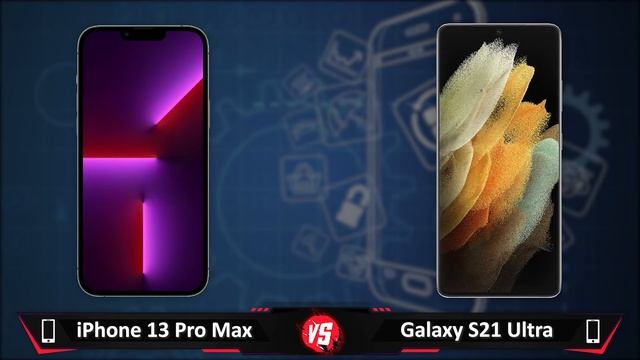 Apple iPhone 13 Pro Max vs Samsung Galaxy S21 Ultra смотреть онлайн
