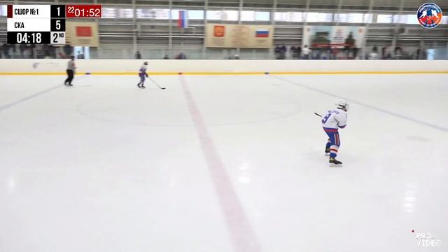 ХК "СШОР №1" 12 - ХК "СКА" 12 | 18.11.2023 смотреть онлайн