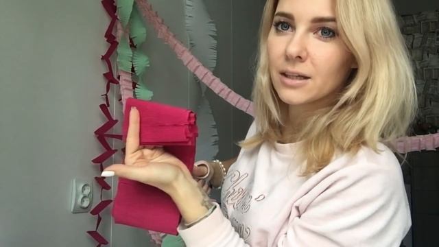 ГИРЛЯНДЫ из гофробумаги - 4 варианта DIY Paper Garlands