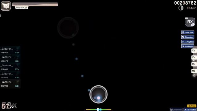 OSU - Sound Chimera (8.3*) Relax mode смотреть онлайн