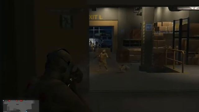 GTA V: миссии 44 и 45 - Афера & Тишина и покой. Со своей озвучкой смотреть онлайн