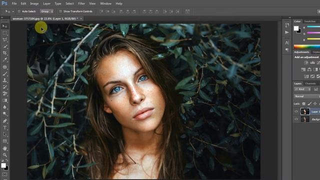 1 Minute Photoshop - Auto Tone,Auto Contrast,Auto Color смотреть онлайн