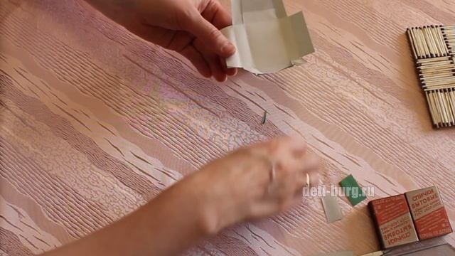Поделка к 9 мая. Танк на панно из спичек смотреть онлайн
